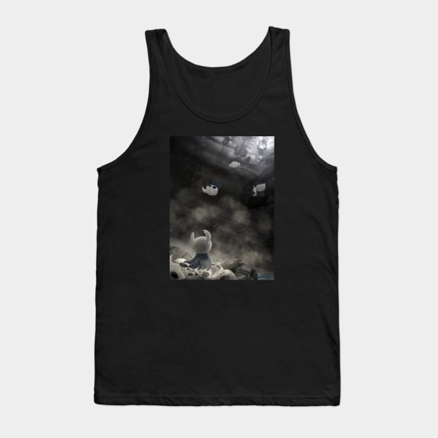 Hollow Knight Birthplace Abyss Cutscene Tank Top by Quimser